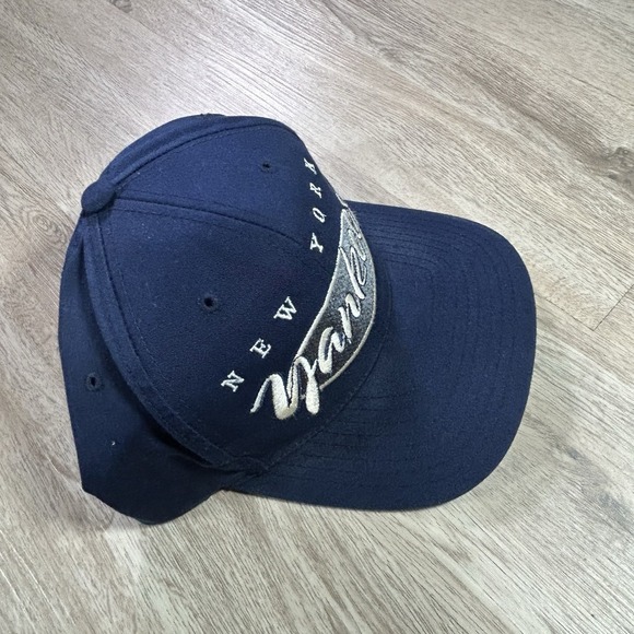 VTG New York Yankees Snapback Hat MLB Baseball Annco Blue Cap - Picture 8 of 8